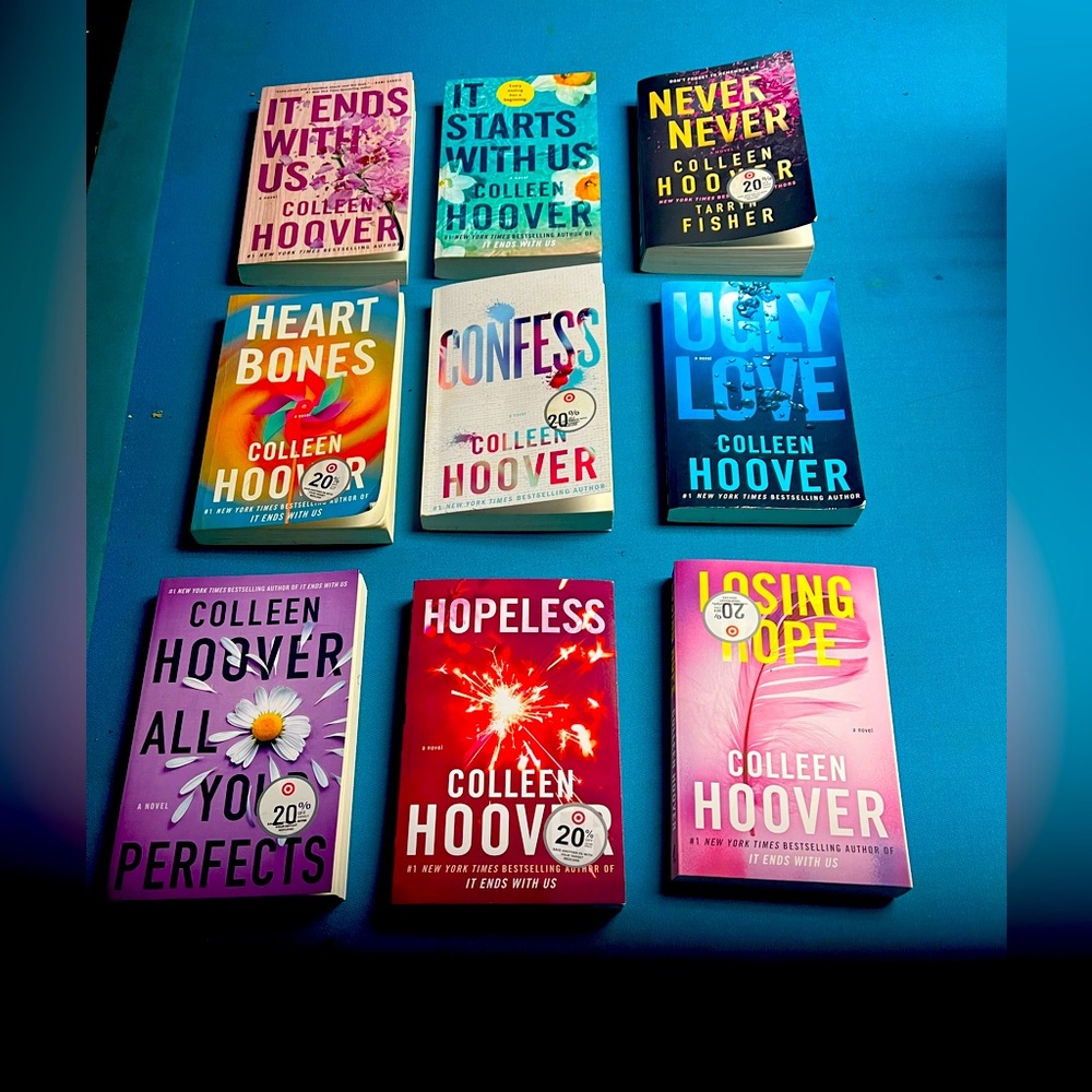 Colleen Hoover 9 Book Bundle